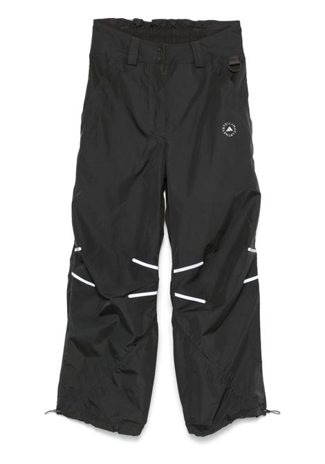 Pantaloni track in nero adidas by Stella McCartney - donna